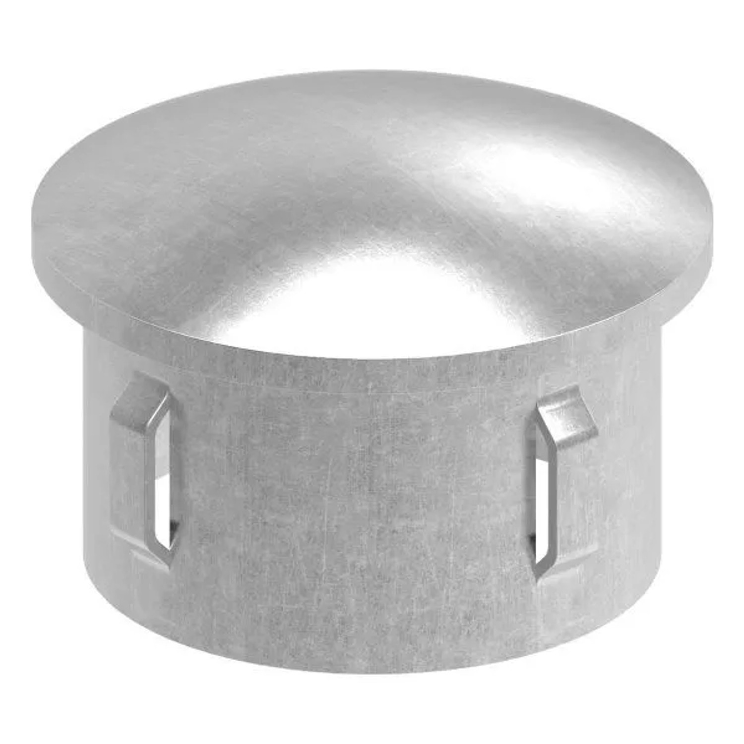 FeNau Stahlstopfen Leicht Gewölbt Für Ø 48,3x1,8-2,2 mm Stah S235JR Roh