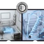Illustration: Vornado Bodenventilator 633 Schwarz, Luftzirkulation im Raum, energiesparend.
