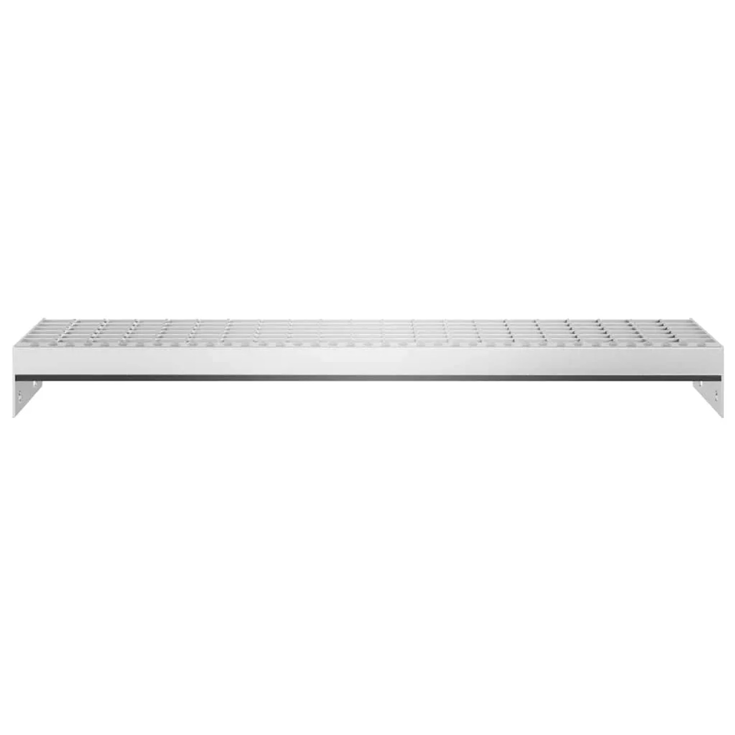vidaXL Gitterroststufe 70x24x7 cm Verzinkter Stahl 155678_4