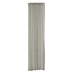 Transparenter, beiger Fenstervorhang mit verdeckten Schlaufen von Bricoflor.