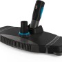 Bodensauger Deluxe: Schwerer Poolsauger mit Bürsten und Schlauchanschluss für optimale Poolreinigung.