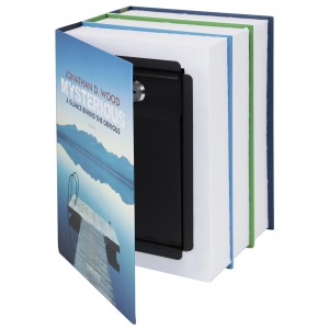 HMF 4312202 Buchtresor Geldkassette XL 22 x 15 x 13 cm