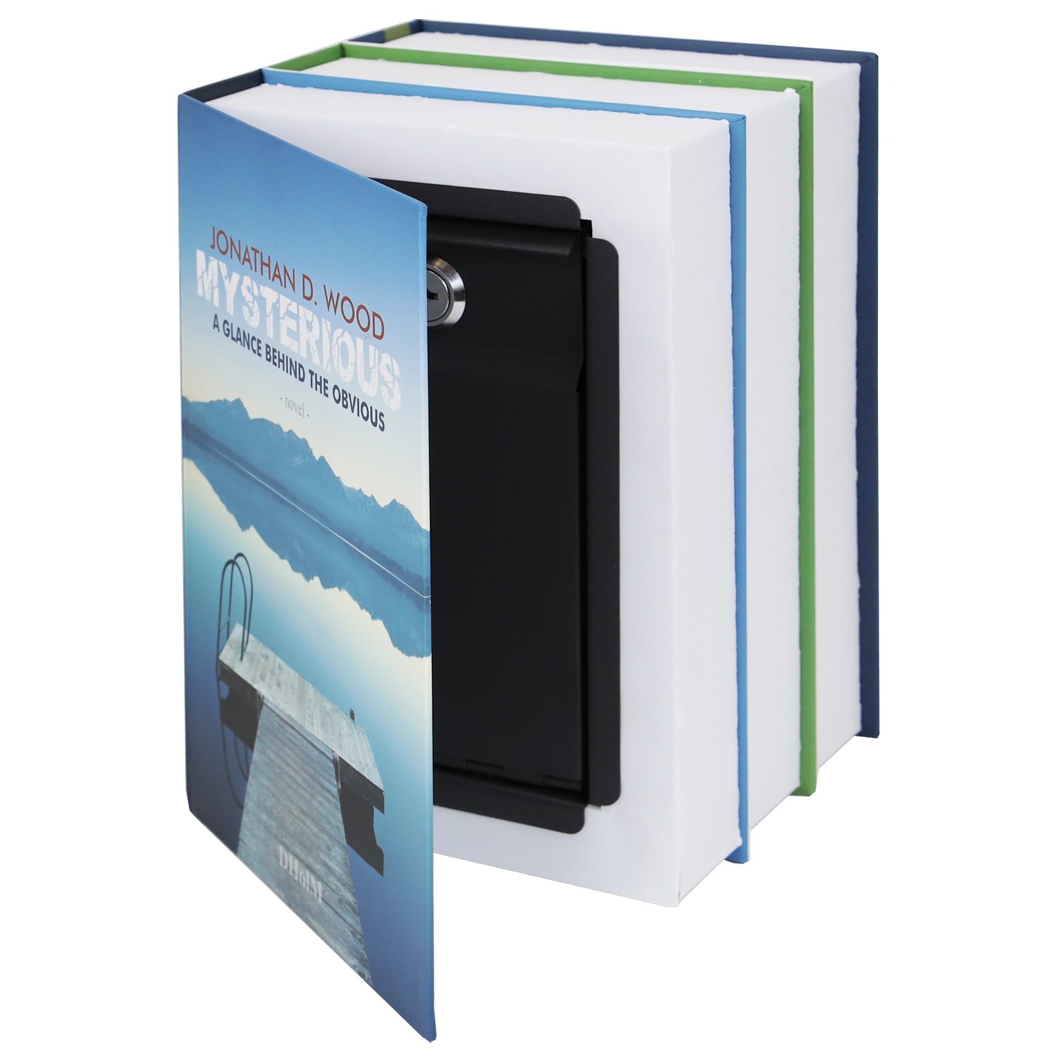 HMF 4312202 Buchtresor Geldkassette XL 22 x 15 x 13 cm günstig online kaufen