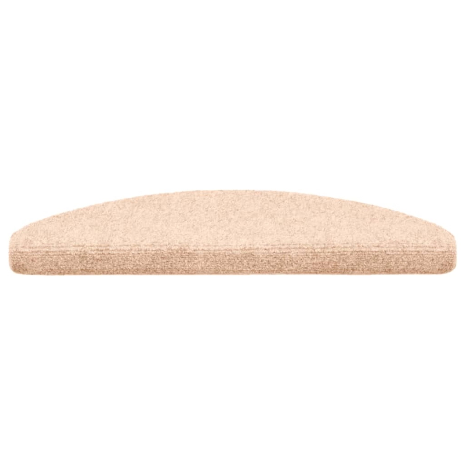 Braune vidaXL Stufenmatte, selbstklebend, aus Nadelvlies, 65x21x4cm.