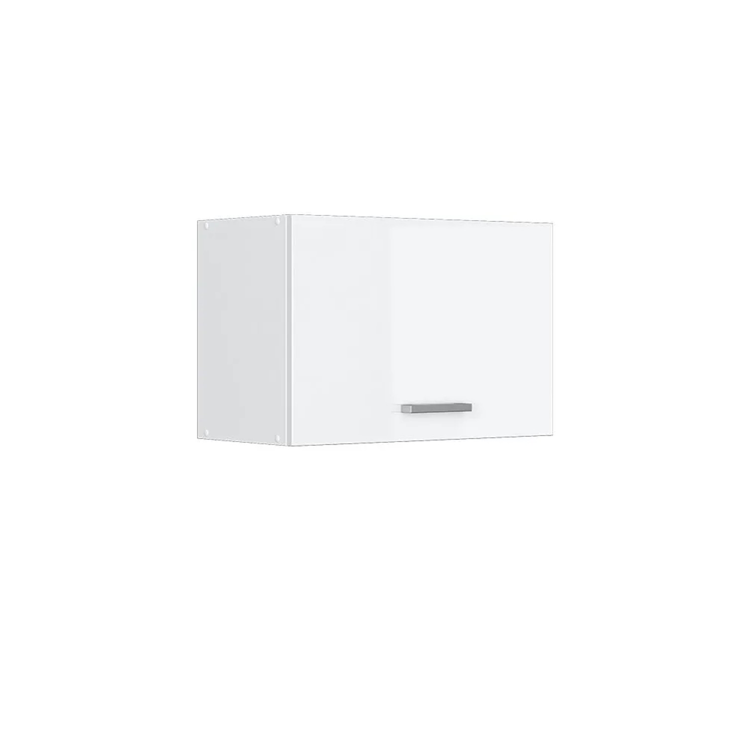 Vicco Hängeschrank R-Line Hängender Küchenschrank Weiß Hochglanz Weiß 60 cm Flach