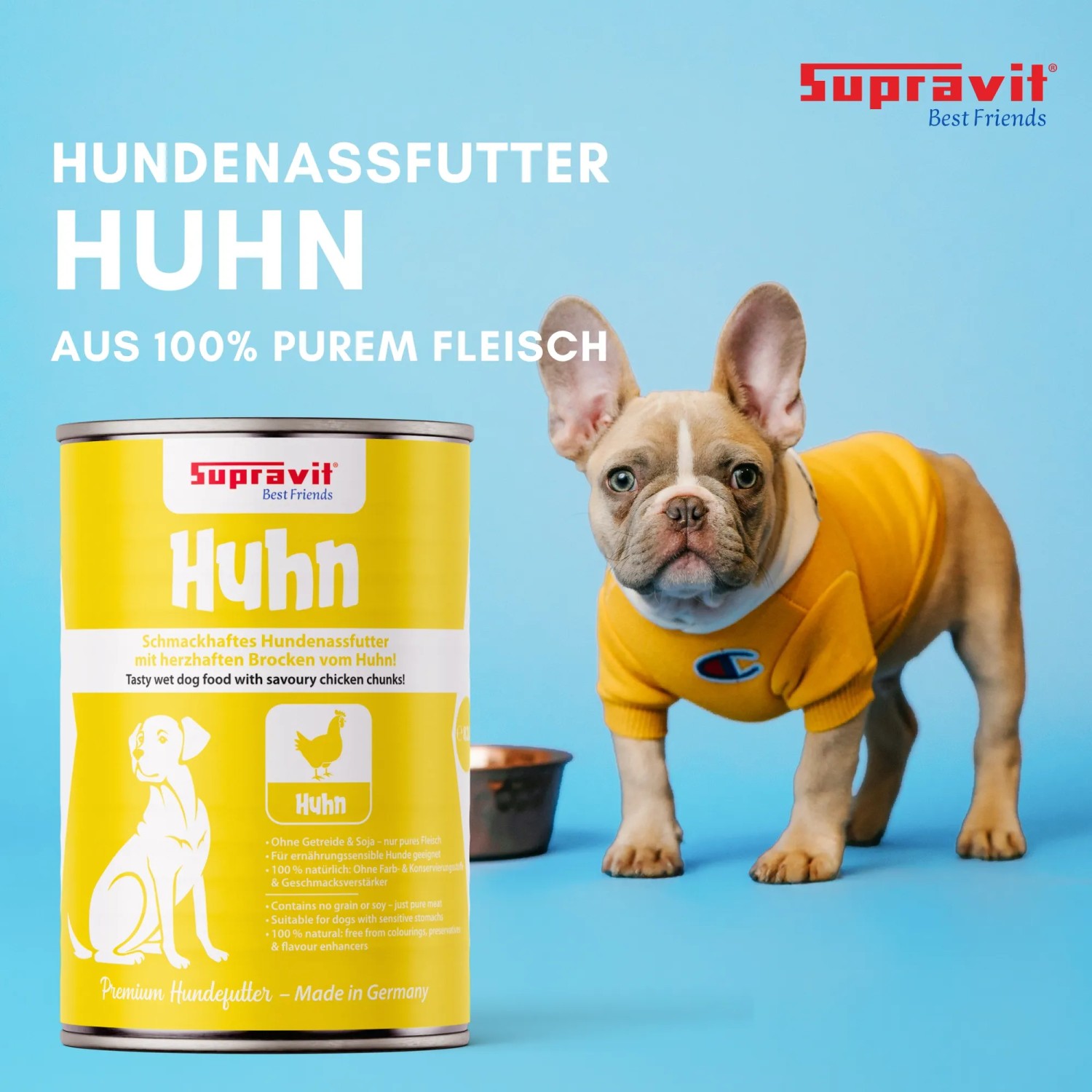 Supravit Hundenassfutter mit Huhn_2