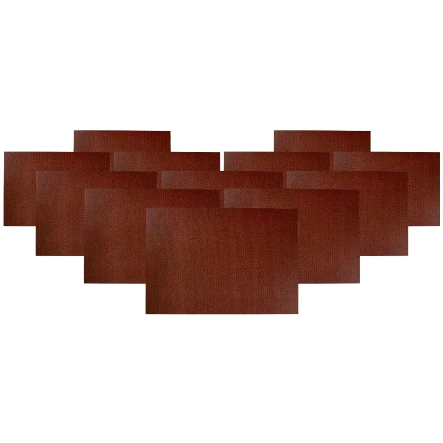 Ritzenhoff & Breker Lido Tischset 43 x 30 cm 12er Set Braun