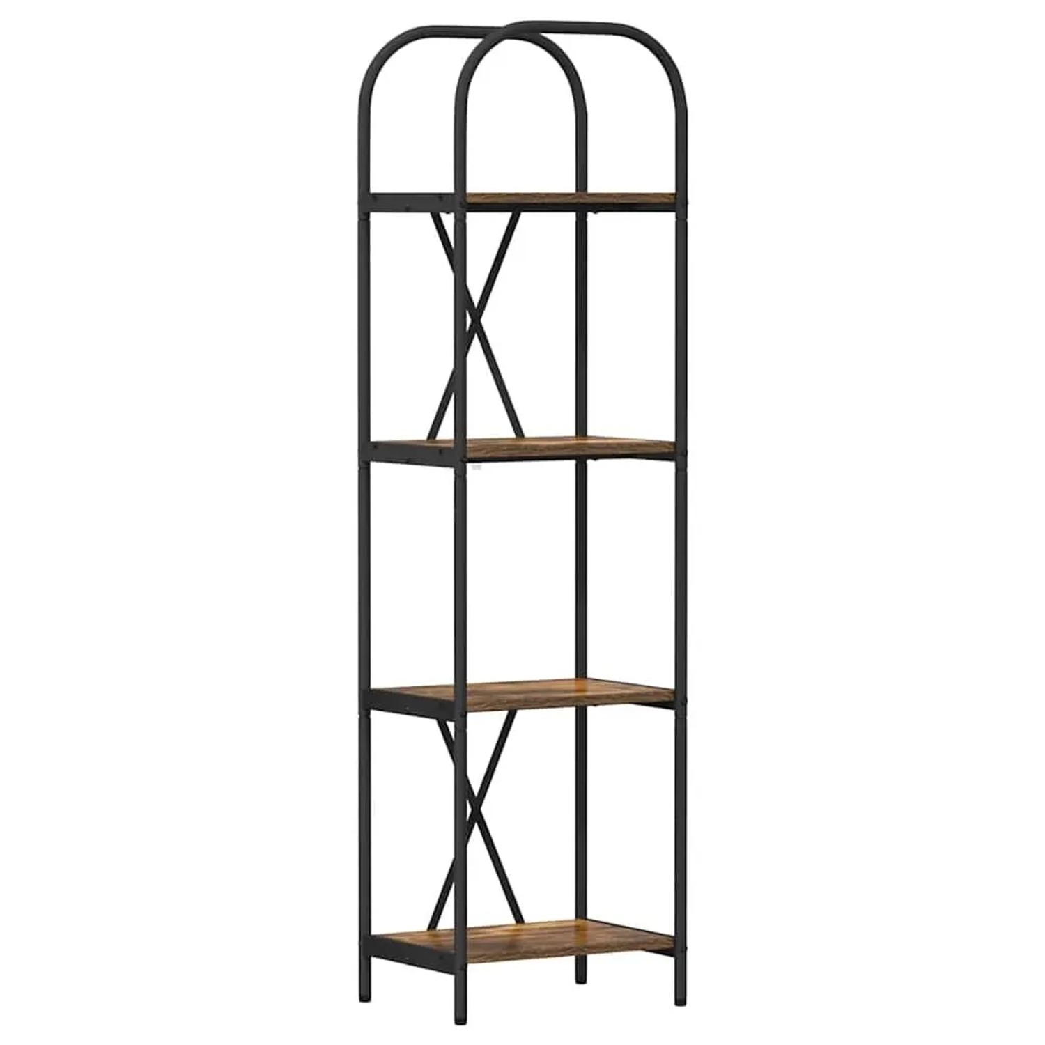 vidaXL Bücherregal Geräucherte Eiche 40 x 30 x 146 cm Holzwerkstoff 879877 günstig online kaufen