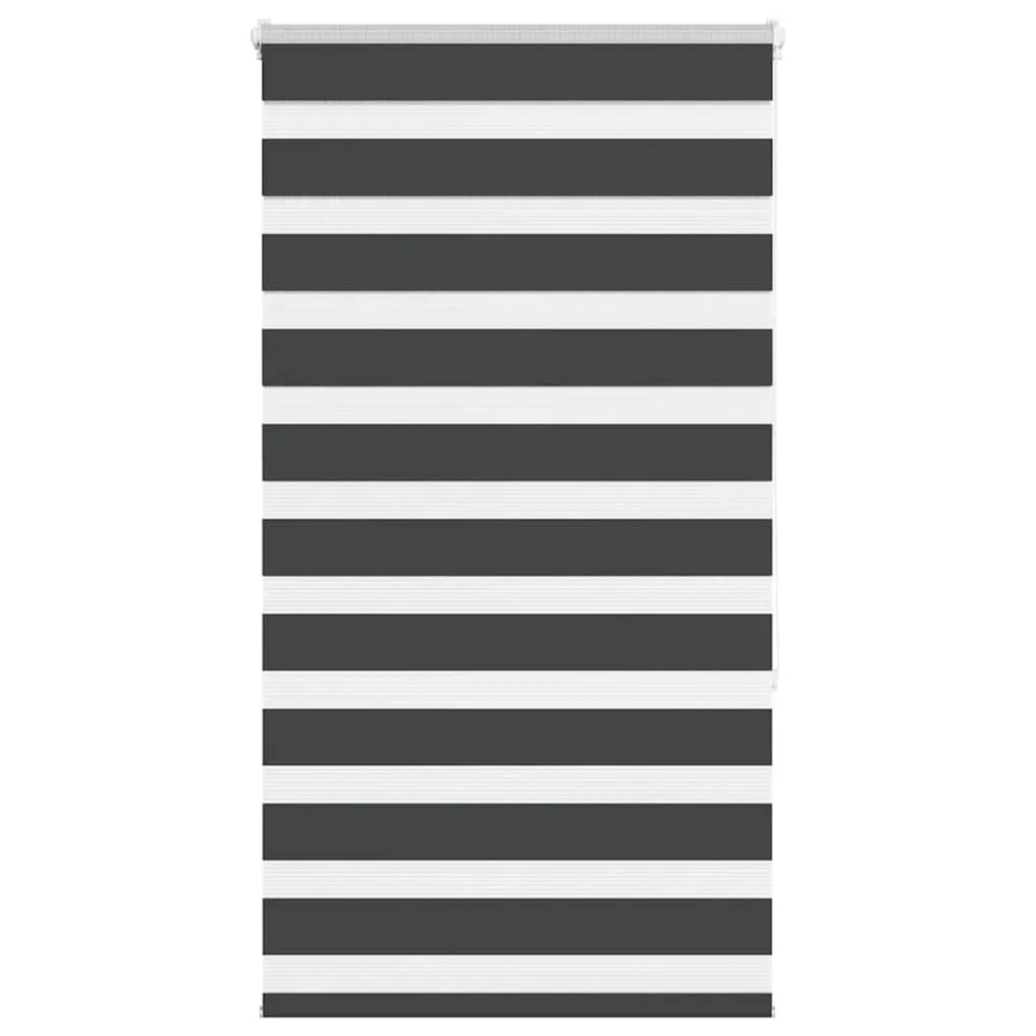 vidaXL Doppelrollo Schwarz 70x150 cm Stoffbreite 65,9 cm Polyester 4014229 günstig online kaufen