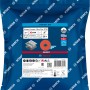 Bosch Expert Fiberscheibe X-Lock R782, Ø 125mm, K36, 25 Stück im blauen Paket.