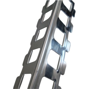 Edelstahl Innenputzprofil, 10 mm x 2500 mm, für exakte Kanten im Innenbereich.