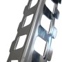 Edelstahl Innenputzprofil, 10 mm x 2500 mm, für exakte Kanten im Innenbereich.