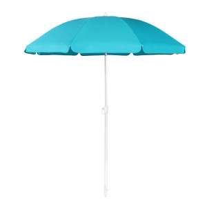 Sunula Sonnenschirm 160 cm Rund Für Balkon Garten Und Strand UV Schutz 50