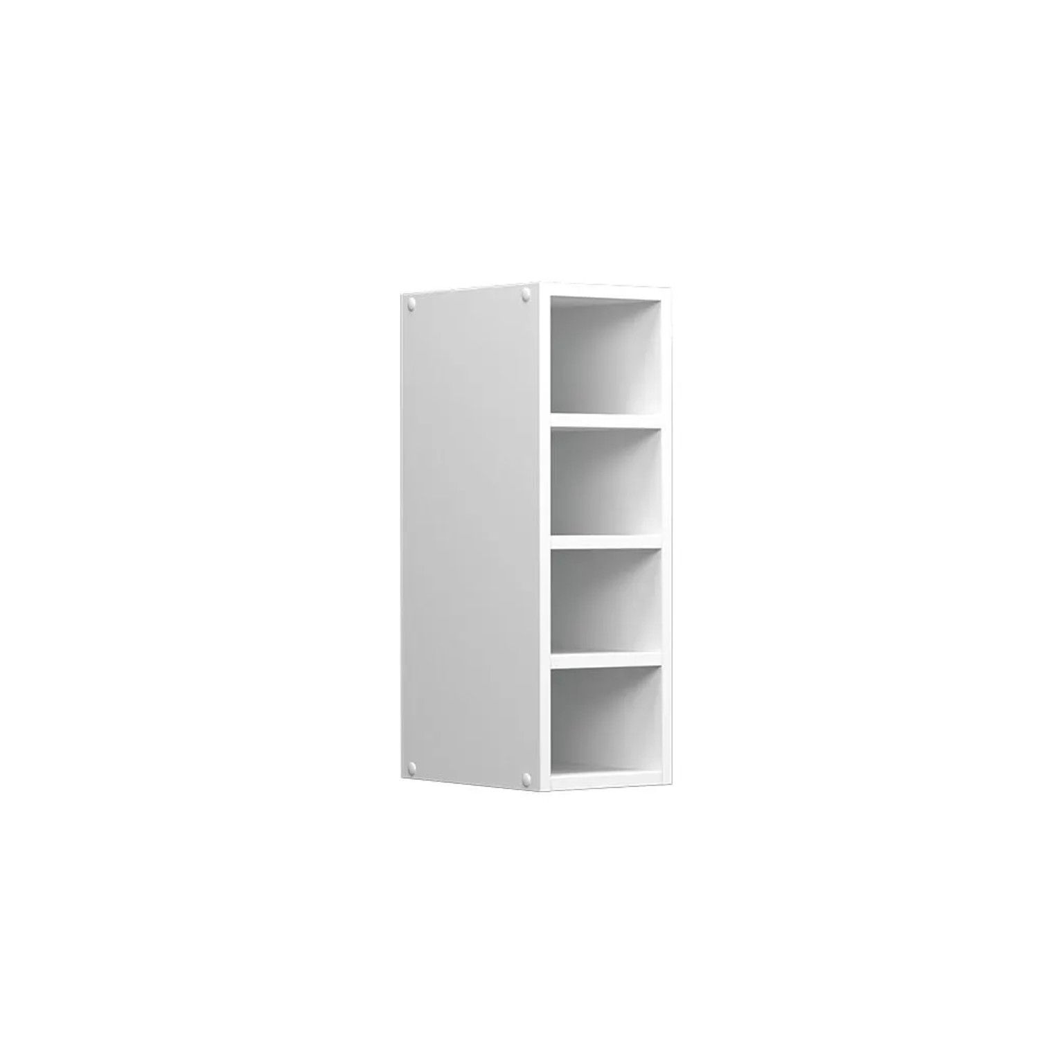 Vicco Hängeschrank R-Line Offener Küchenschrank Weiß Weiß 20 cm