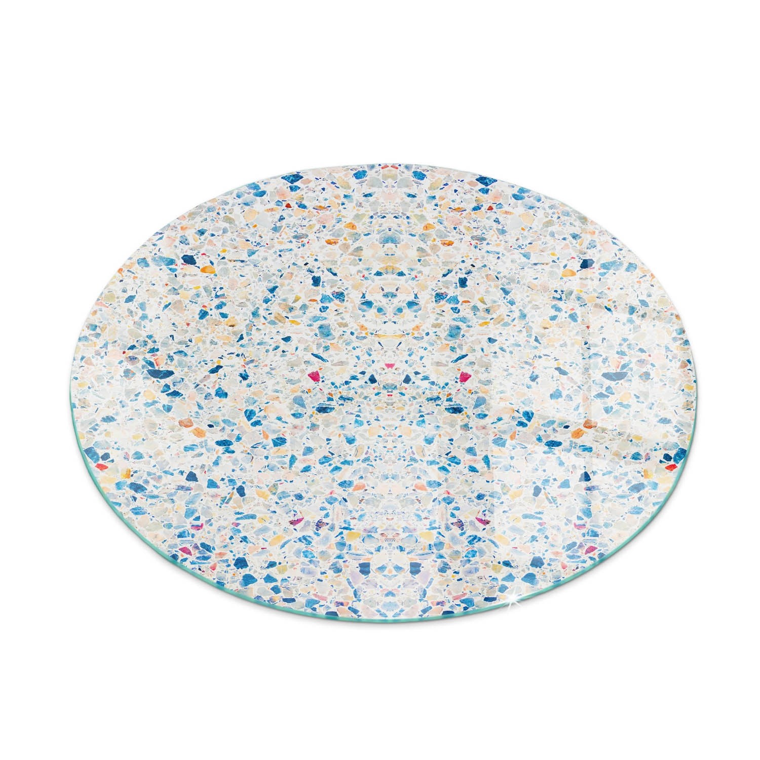 Tulup Glasplatte für Kamin Abstraktes Texturmuster Funkenschutzplatte Kamin günstig online kaufen