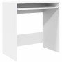vidaXL Tisch mit Regal Weiß 77,5 x 43 x 79 cm Holzwerkstoff 869514