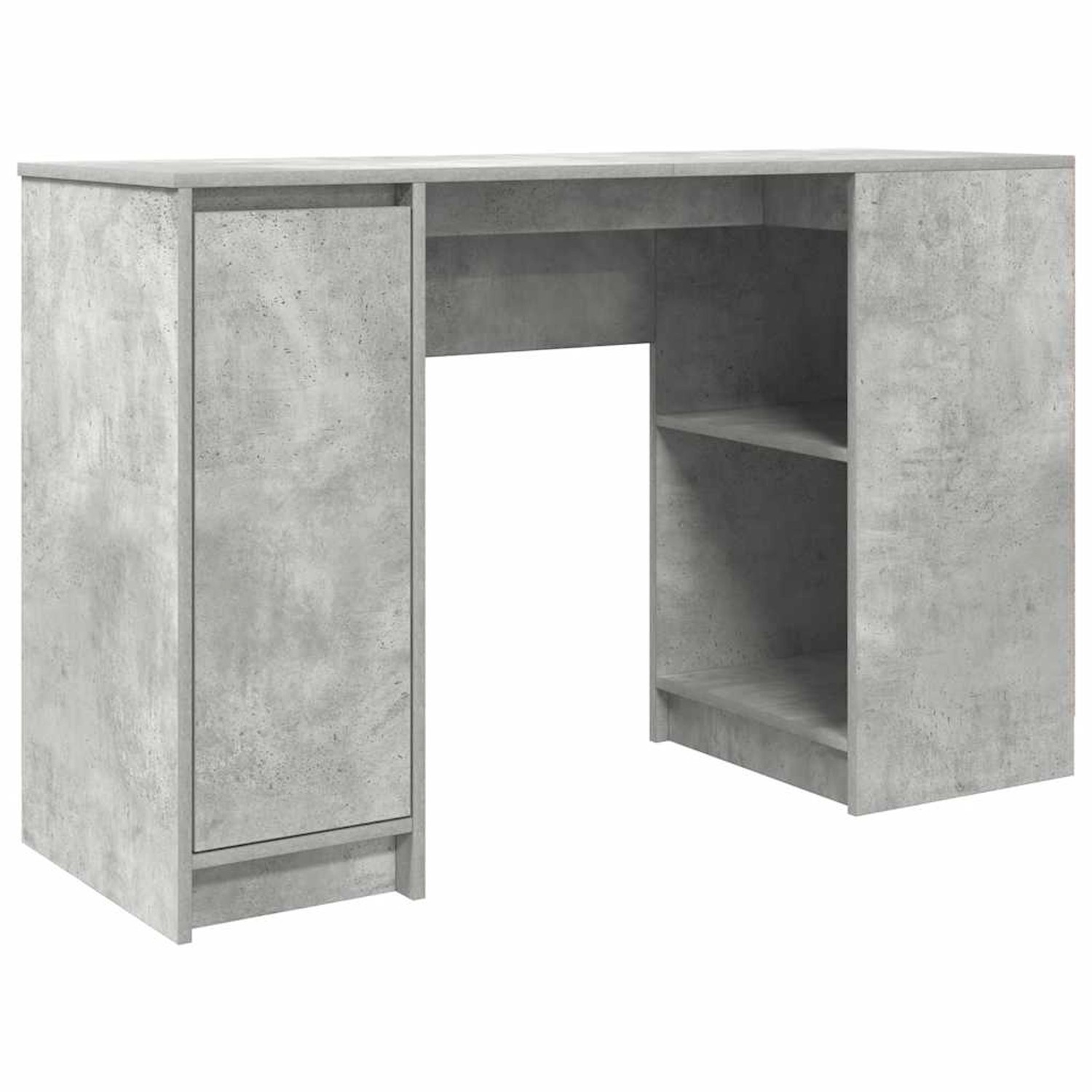 vidaXL Schreibtisch Betongrau 120x42x76 cm Holzwerkstoff 861817 günstig online kaufen