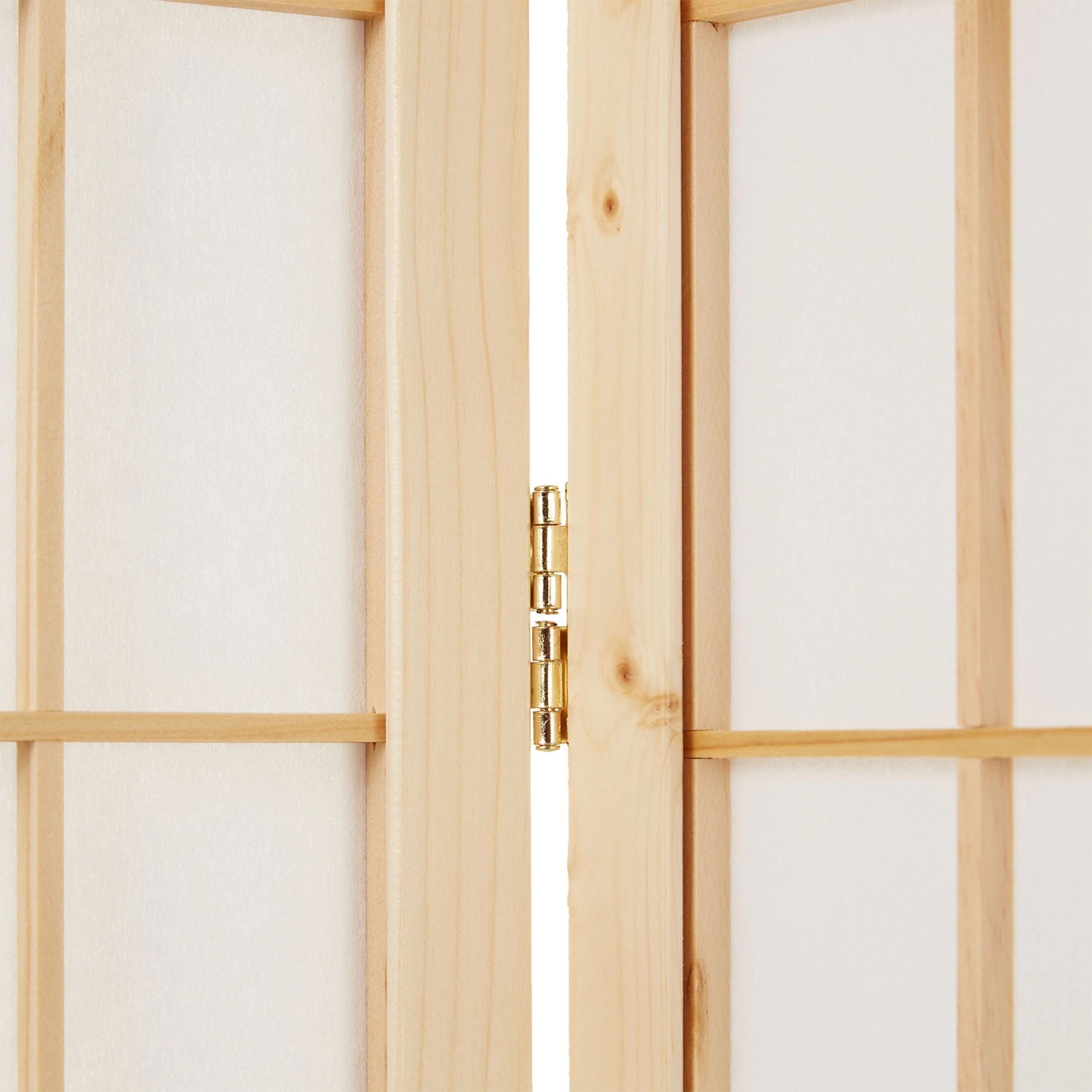 Homestyle4u 6-tlg Paravent in Braun 264x175 cm 190_8