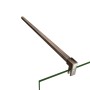 Duschparadies 200cm Wandprofil mit Stabilisierungsstange Stabilisator 90cm Für 6-10mm Glas Walk-in Dusche Glas Seitenwand Chrom_2