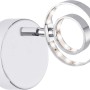 Moderner OBI LIGHTING LED-Spot Piave mit dekorativem Doppelring und Aluminium-Basis.