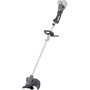 LUX-TOOLS Akku-Freischneider A-FS-2x20/30, Akku-Trimmer mit Faden und Messer für Gartenarbeiten.