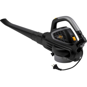 Alpina Elektro-Laubbläser ABL 2.6 E mit Saugfunktion, schwarz/grau.