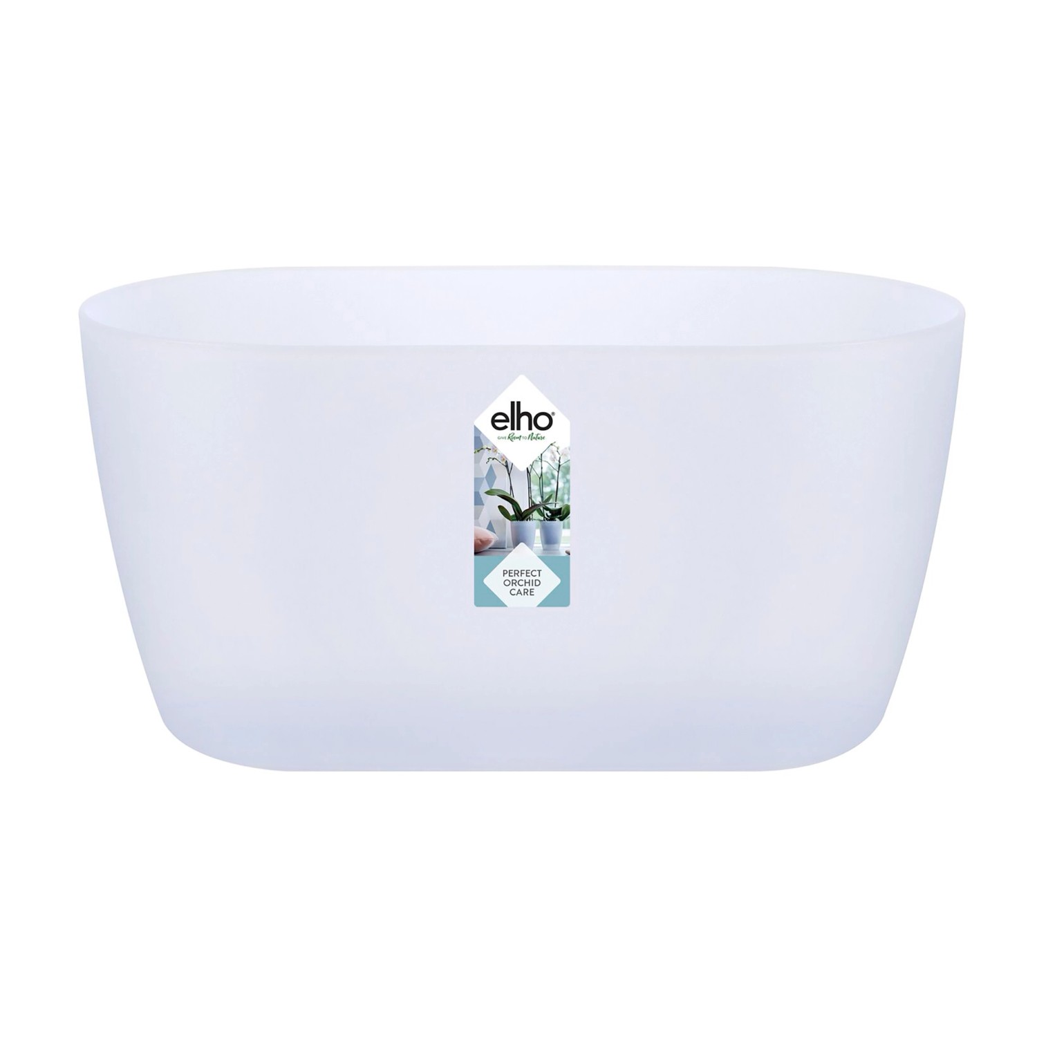 Thumbnail - Elho Brussels Orchidee Duo Transparent 25 x H 12 cm