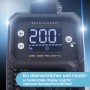 STAHLWERK ARC 200 MD Digital Schweißgerät mit Display und Bedienelementen.
