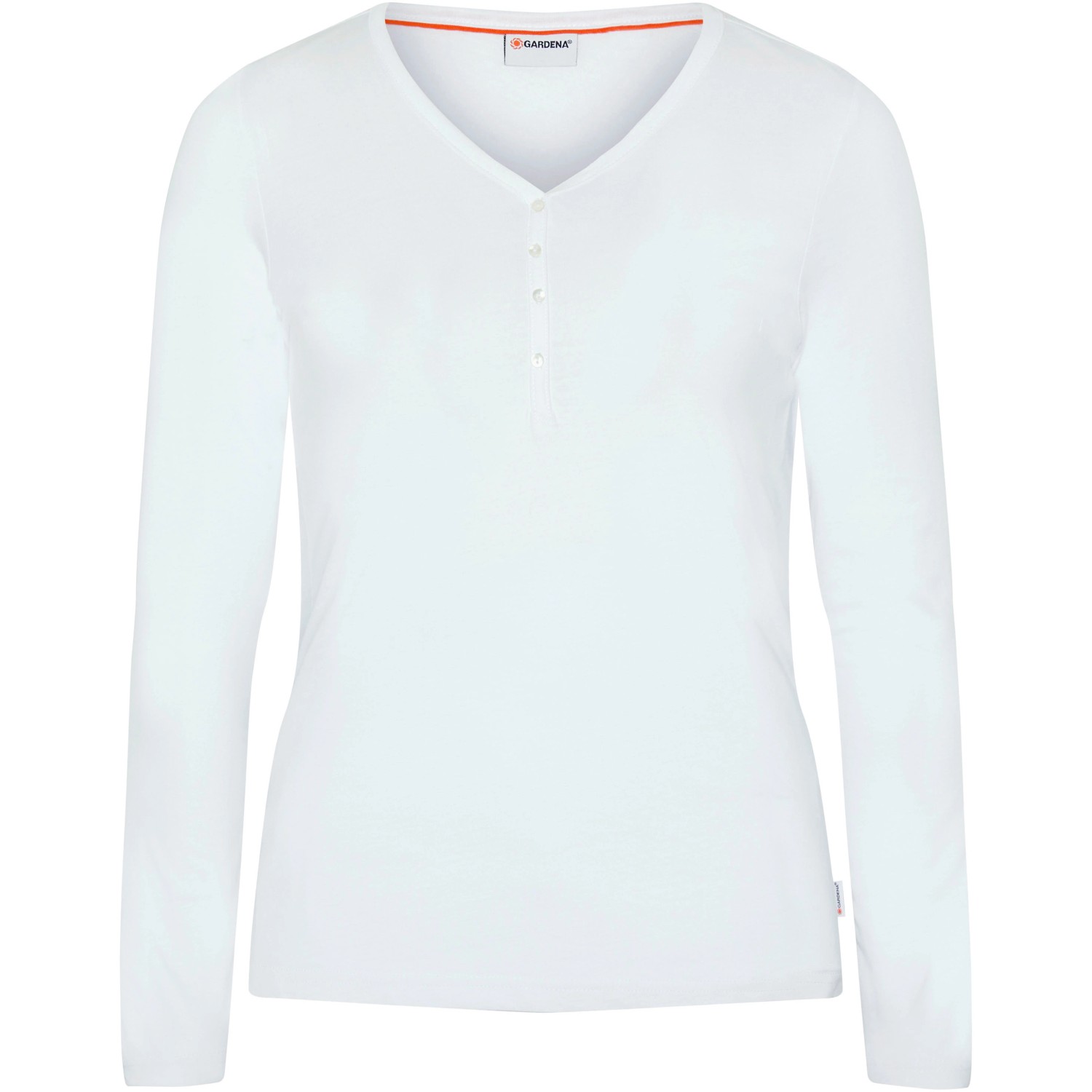 Gardena Women T-Shirt Regular Fit Bright White Gr. XS