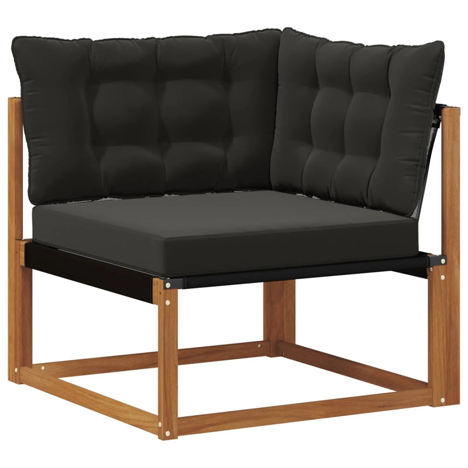 vidaXL Outdoor Ecksofa Massivholz Akazie Natur 900639