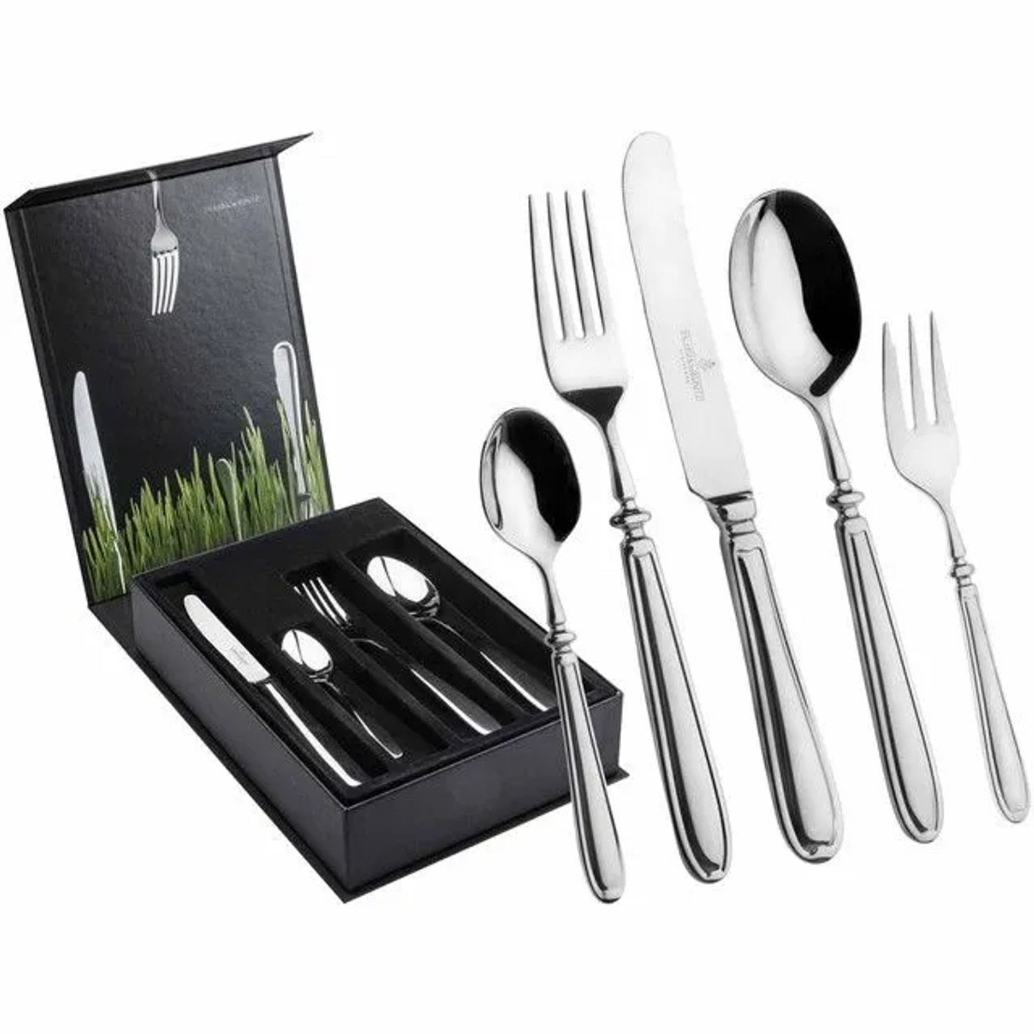 Picard & Wielpütz Landhaus Tafelbesteck 30-teilig inkl. Besteckbox