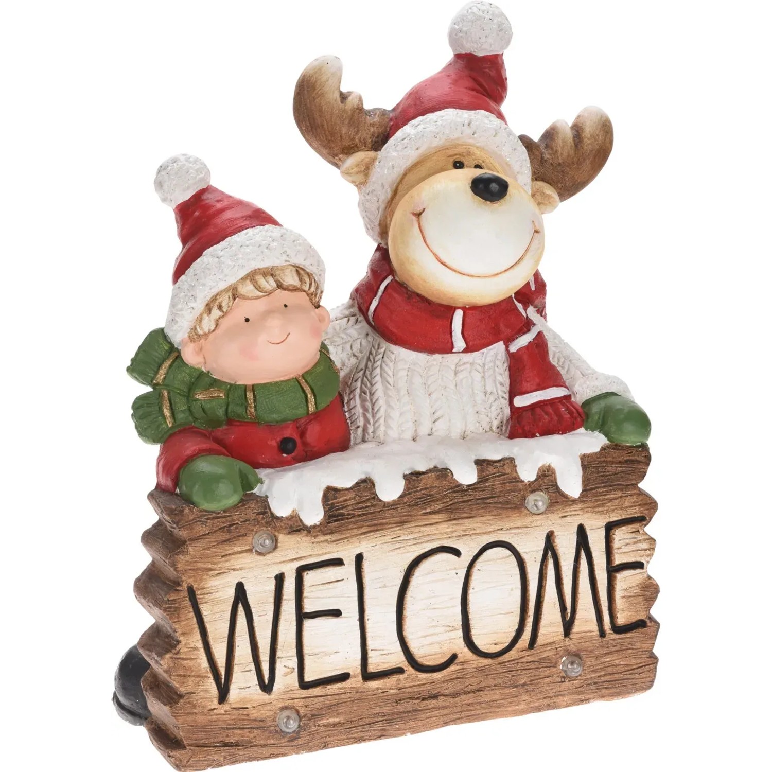 LED-Weihnachtsdekoration Schild mit Musik
