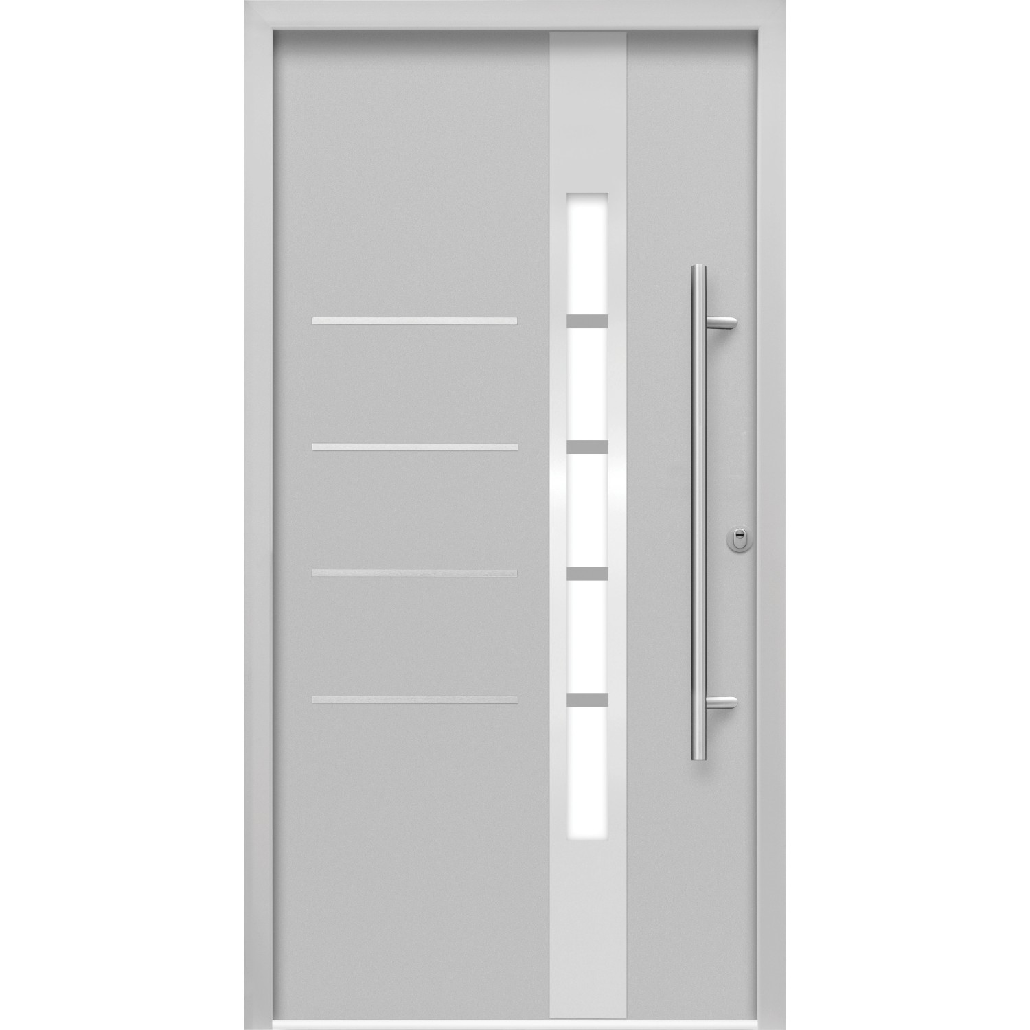 Splendoor Thermospace Haustür Berlin Prime 110x210 cm Grau R günstig online kaufen