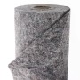 Graue Aquagart Teichvlies Rolle, 22m², 300g, zum Schutz der Teichfolie.