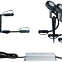 Paulmann Plug&Shine Starter-Set mit 3 LED-Erdspießen, warmweiß, für Außenbeleuchtung.