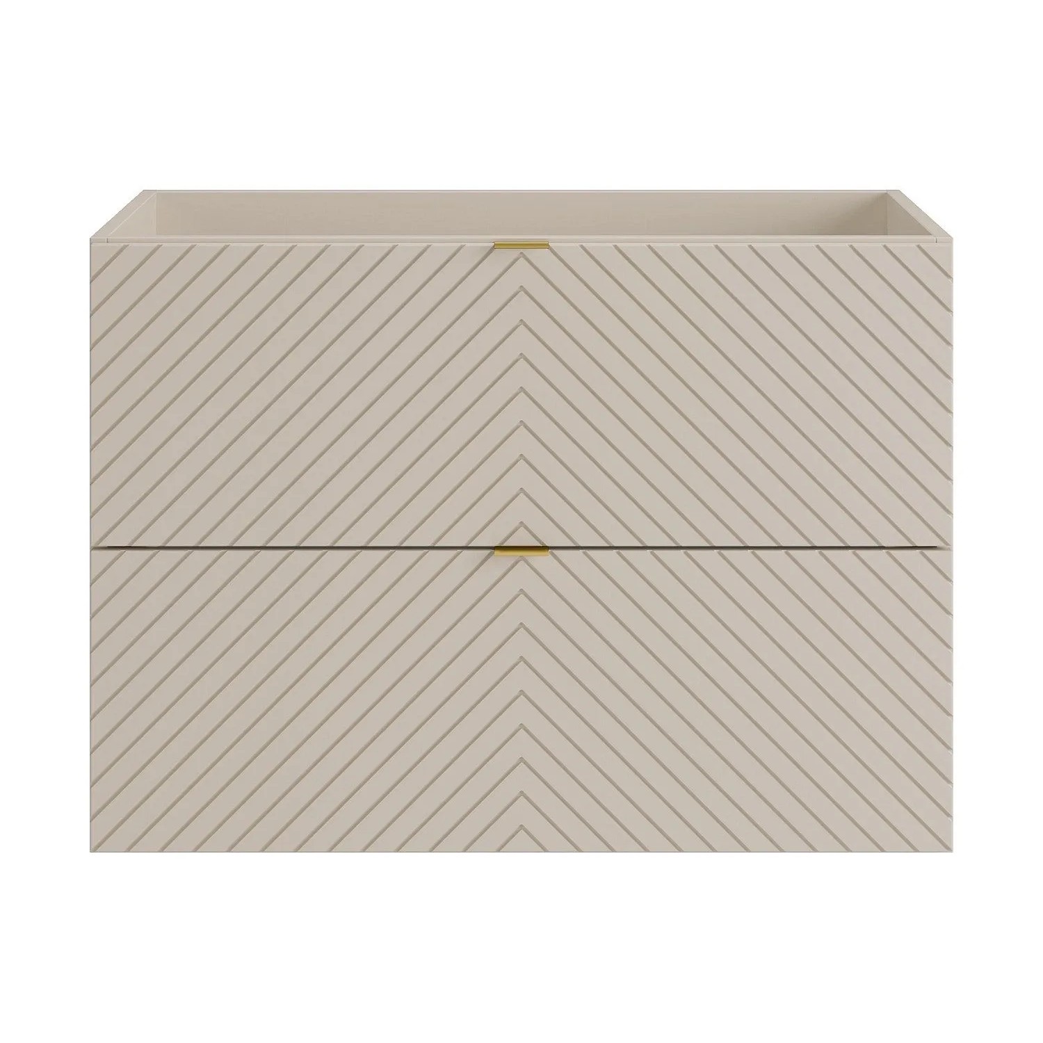 Vente-unique Waschbeckenunterschrank Dorioni Beige 80 cm