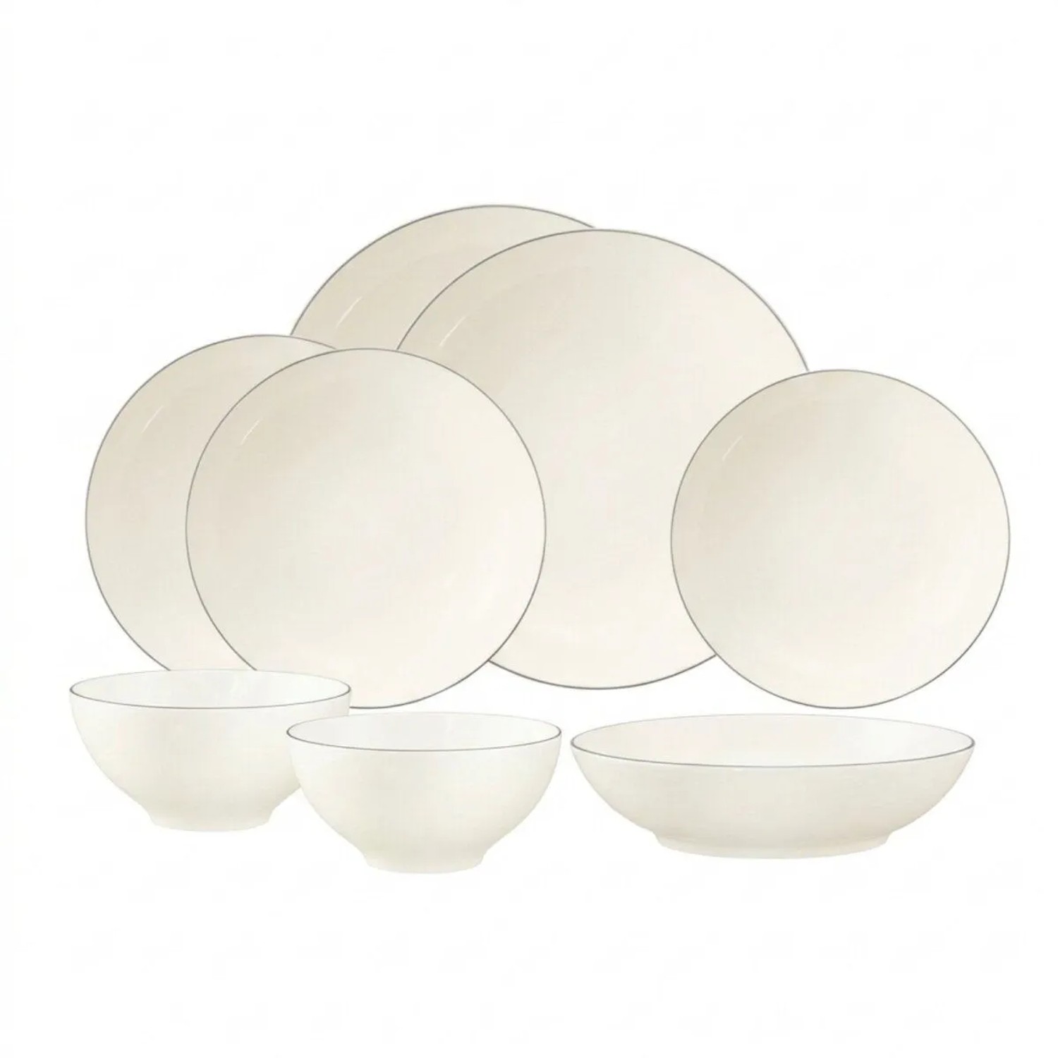Seltmann Weiden Savona Einsteiger-Set 8-teilig Grey Line