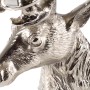 Silberner Kobolo Kerzenleuchter TROPHÄE in Hirschform für 4 Kerzen.