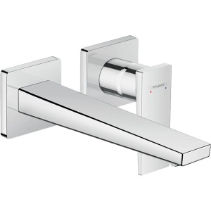 Hansgrohe Metropol Waschtischarmatur Unterputz, Hebelgriff, Auslauf 22,5 cm, Chrom.