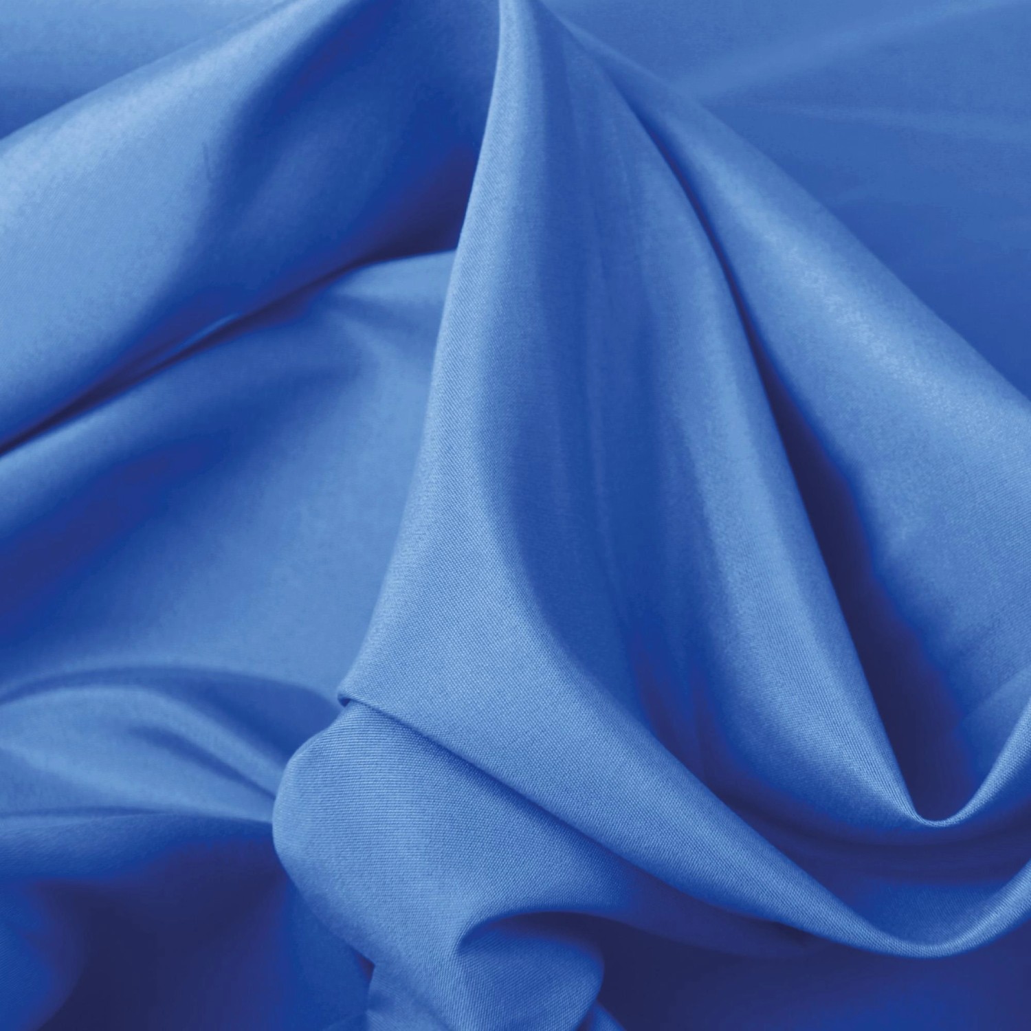 Blauer Bestgoodies Flächenvorhang Ellen, 3er-Pack, aus blickdichtem Stoff.