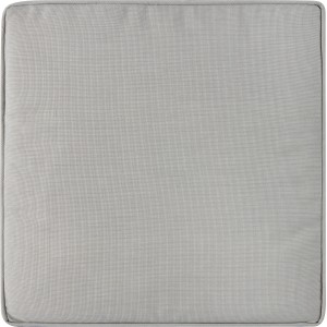 Ersatz-Sitzkissen Concrete für Vermont Lounge-Hocker, quadratisch, hellgrau.