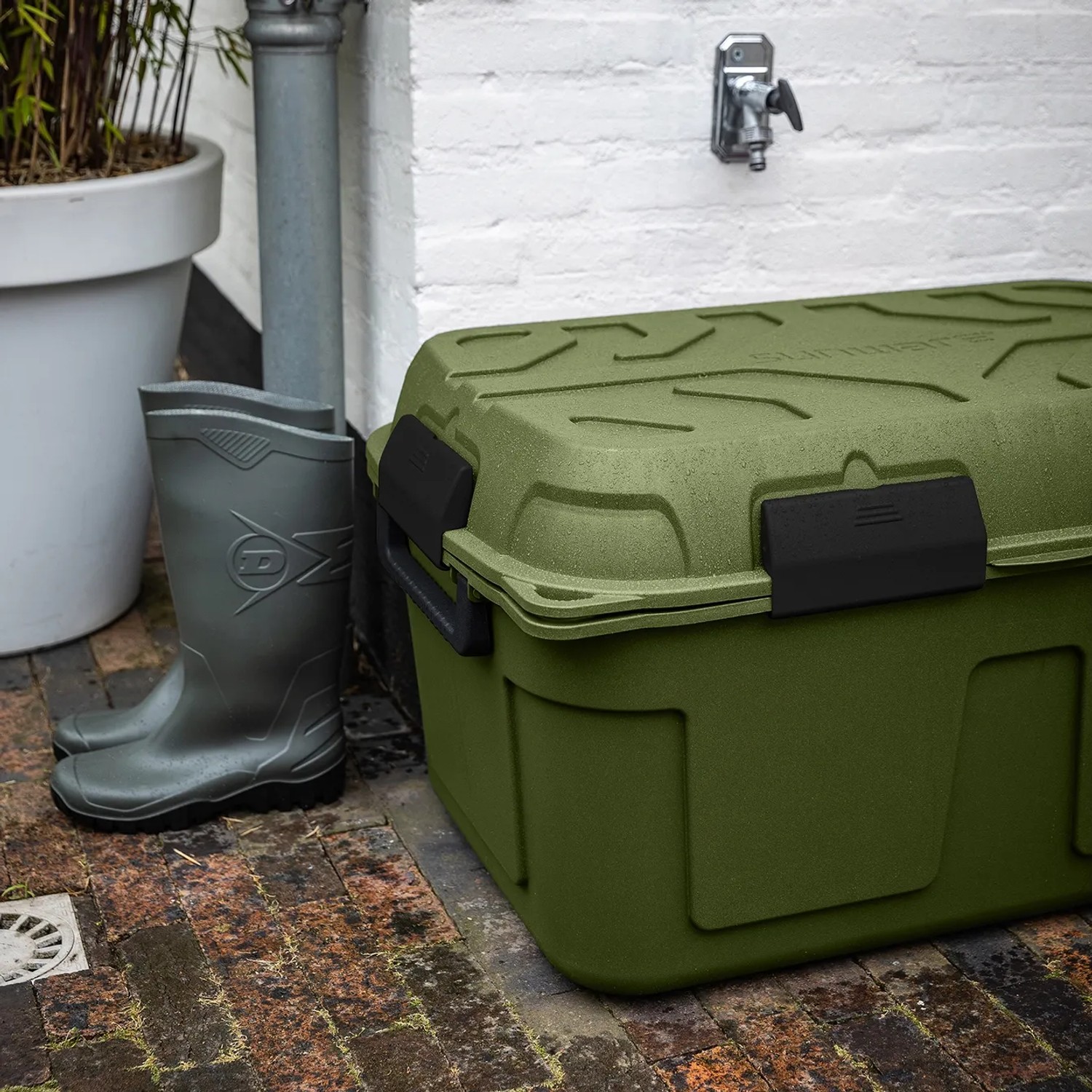 Sunware Gartenbox wasserdicht Q-line 130 L 42,5 x 54,5 x 79 cm kaufen bei OBI