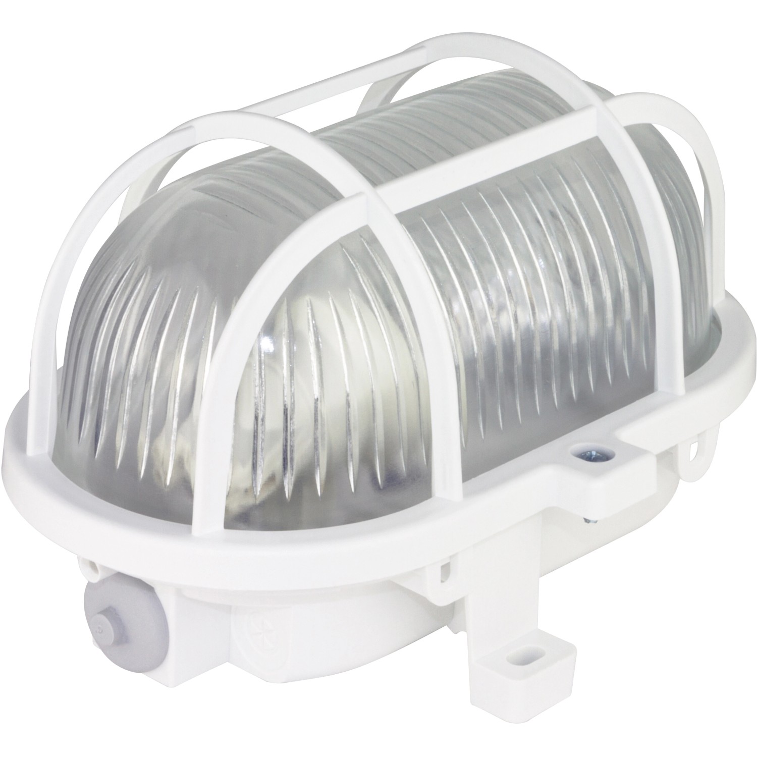 LED-Kellerlampe 5 W Strukurglas 400 lm Weiß günstig online kaufen