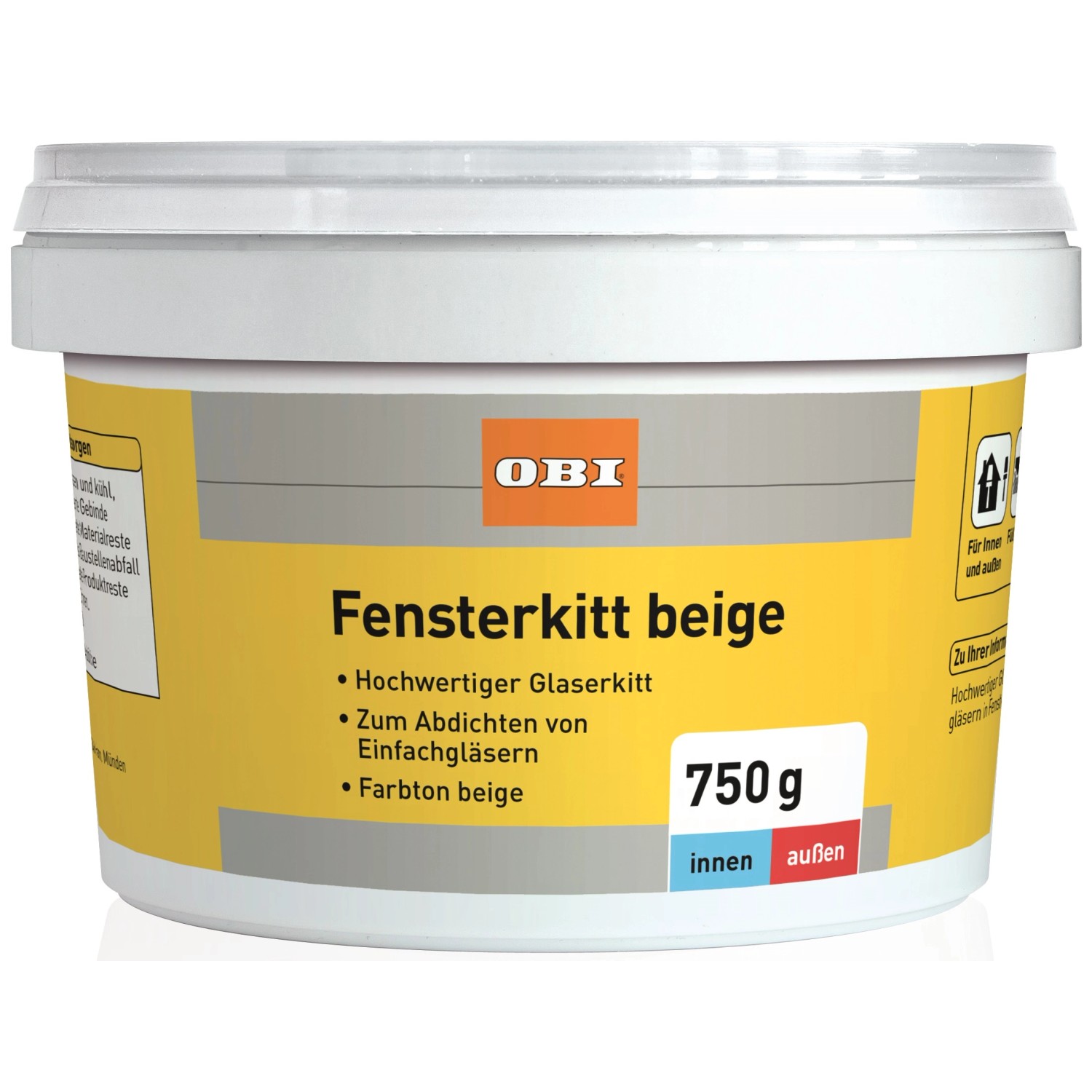 OBI Fensterkitt Beige 750 g günstig online kaufen