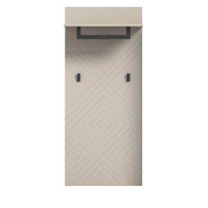 Inn.Furn Garderobenpaneel Sand 60 cm mit Kleiderstange Apunti