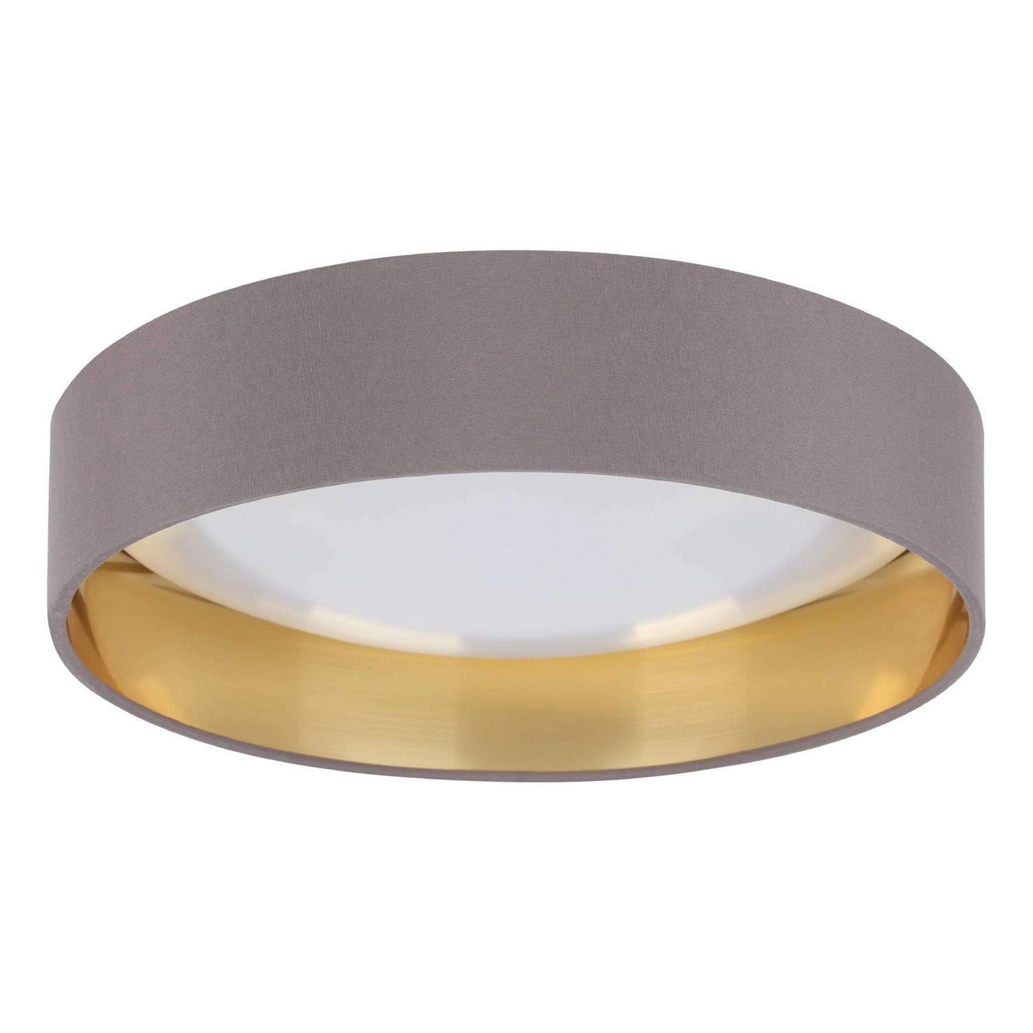 EGLO LED-Deckenleuchte PALOMARO 2 Cappuccino-Gold Ø 320mm 3000K 960lm günstig online kaufen