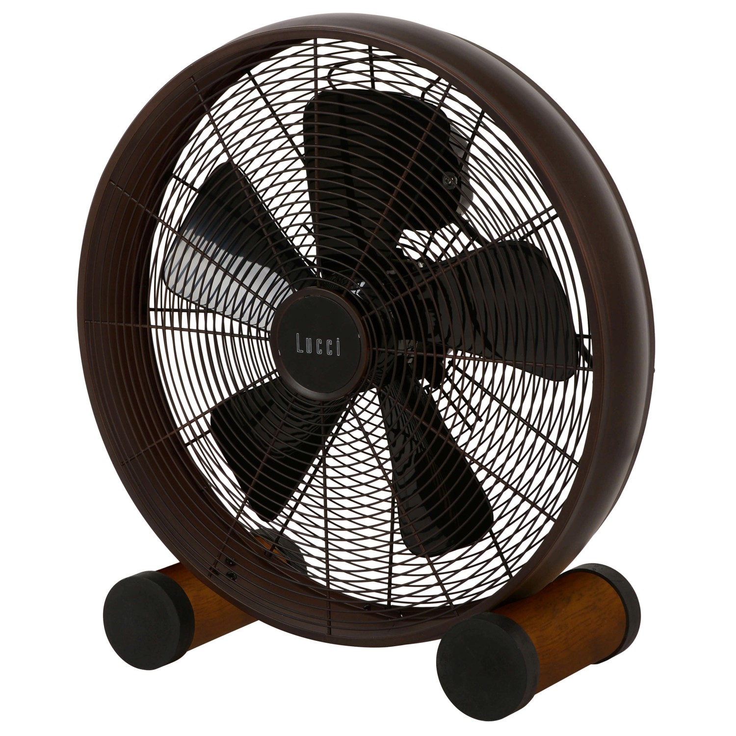 Beacon Tischventilator Breeze bronze/walnuss, Ø 41 cm, leise günstig online kaufen