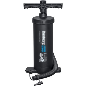 Bestway Air Hammer Doppelhubkolbenpumpe, 2.800 ml, schwarz, für Camping und Freizeit.