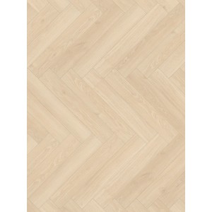 Parador Laminat Trendtime 3, Eiche Studioline gekälkt, Fischgrät-Muster.