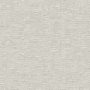 Beige Vliestapete in Textiloptik mit feiner Struktur, geeignet für Wohn- und Schlafräume.